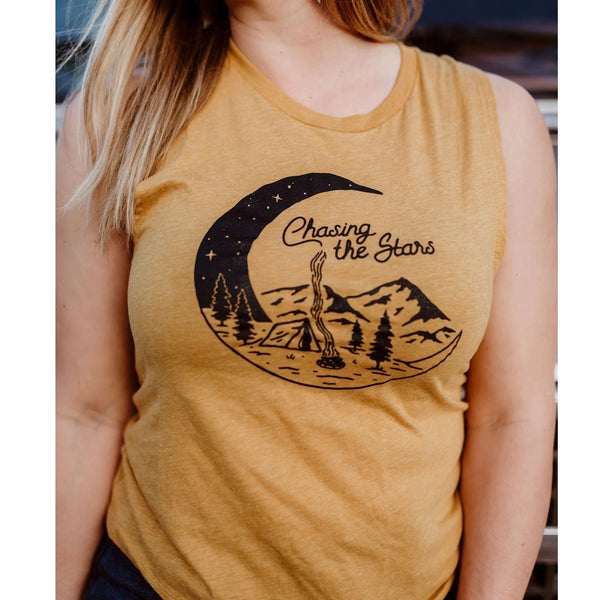 Chasing The Stars Muscle Tank