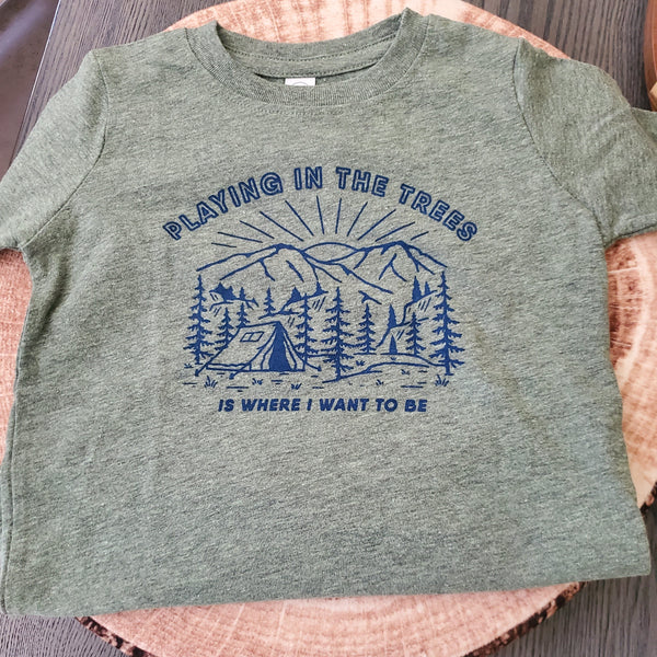 Playing in the Trees Tee
