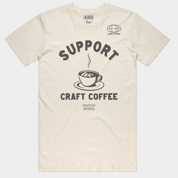 Support Craft Coffee Tee
