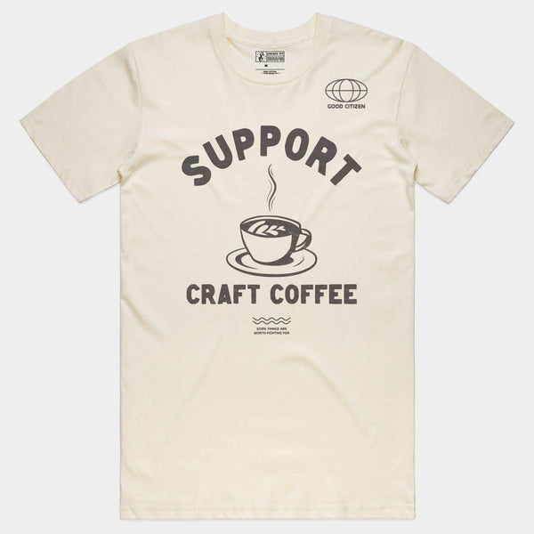 Support Craft Coffee Tee