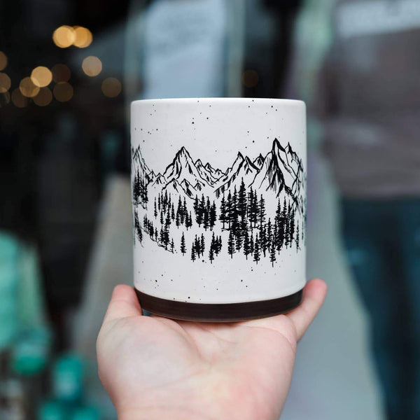 Mountain Sketch Mug