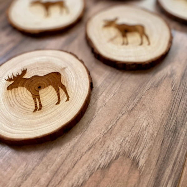 Moose Coasters [Set of 2]