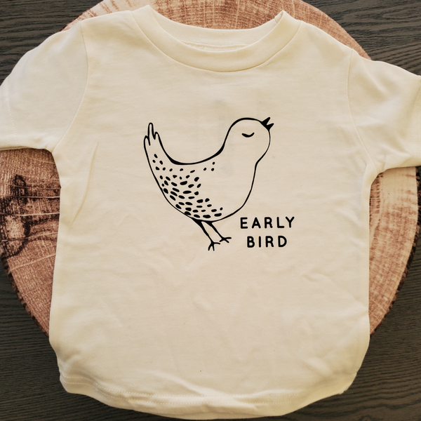 Organic Early Bird Baby Tee